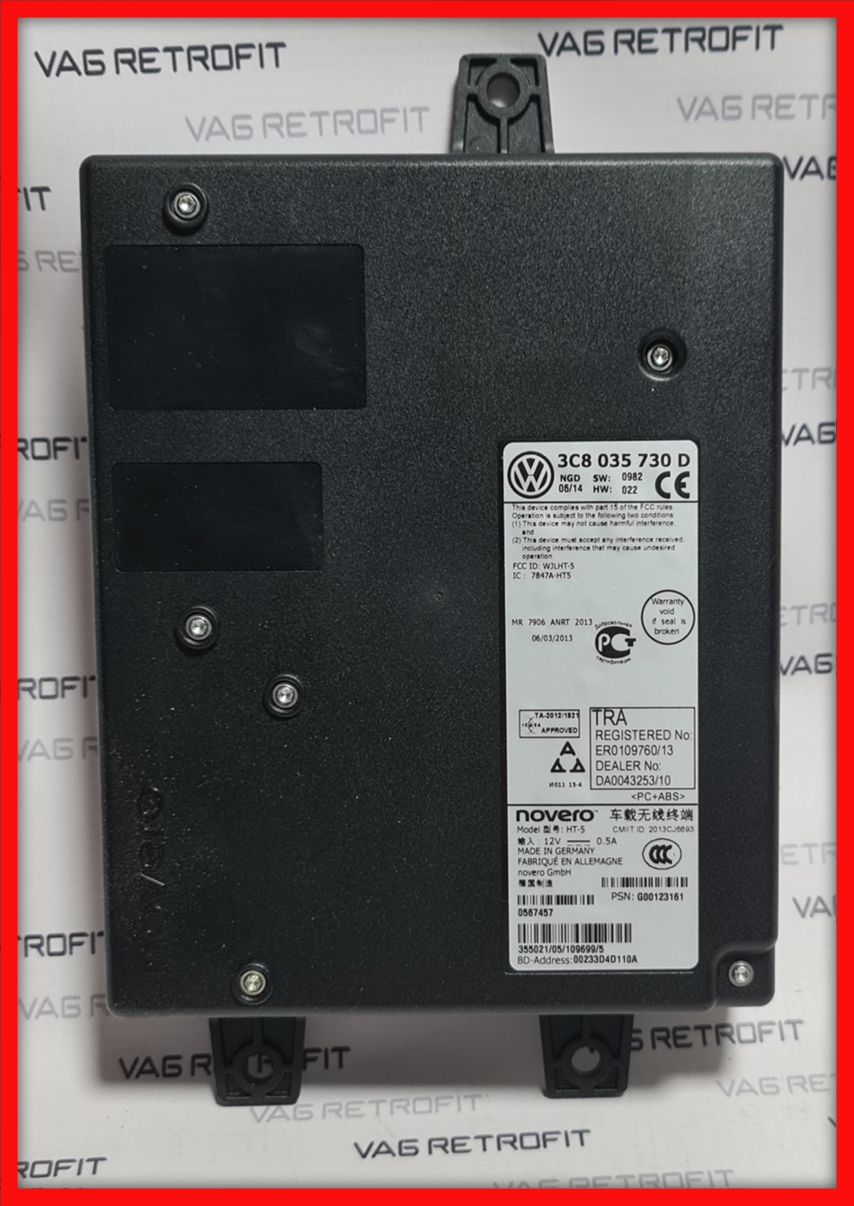 Poza 2 - Modul Car Kit Telefon / Bluetooth 3C8 035 730 D / 3C8035730D Premium WI-FI Poza 2 - Modul Car Kit Telefon / Bluetooth 3C8 035 730 D / 3C8035730D Premium WI-FI