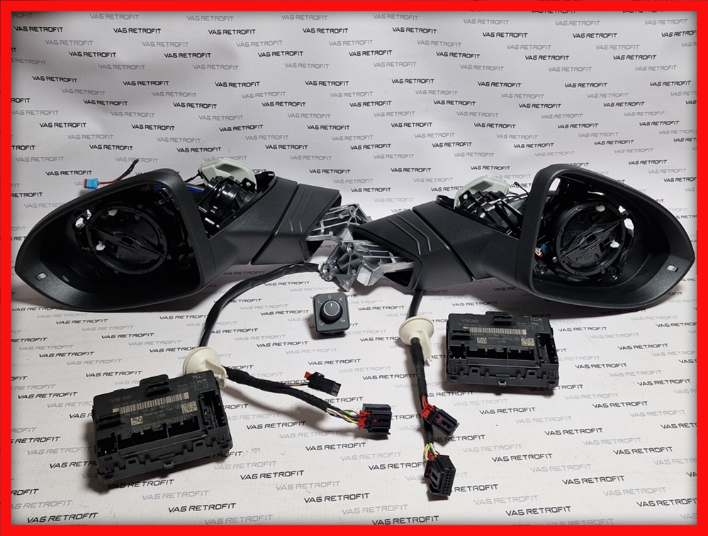 Poza 3 - Oglinzi Rabatabile Electric VW Golf 8 VIII CD Originale Electrice Incalzite