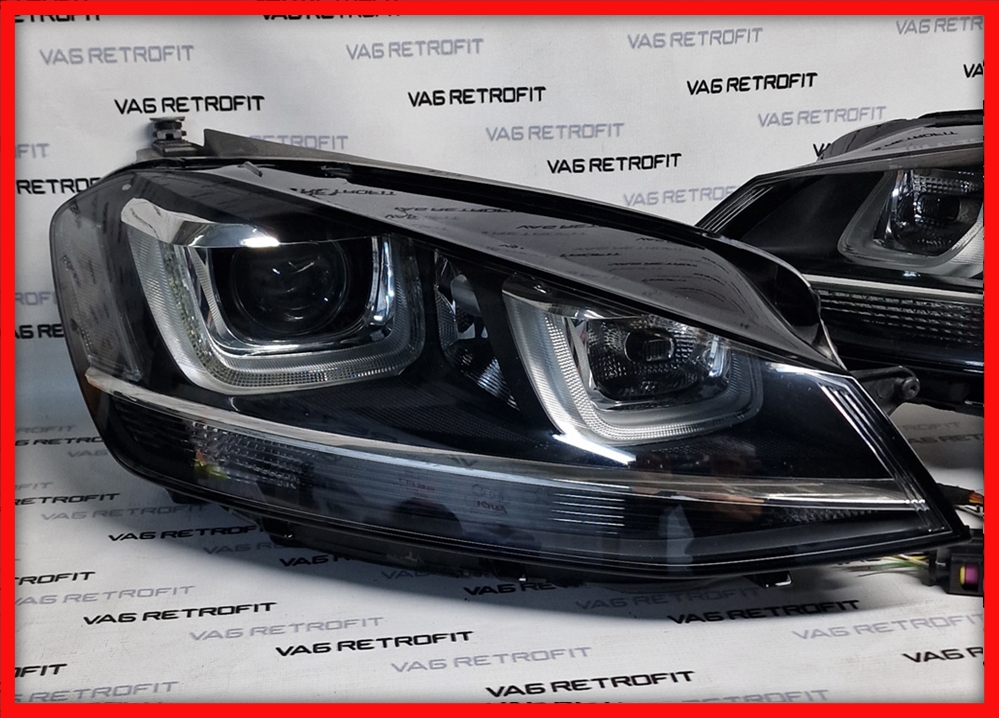 Poza 4 - Faruri LED Xenon Bixenon VW Golf 7 VII Originale 5G1941033 5G1 941 033 5G1941034 5G1 941 034