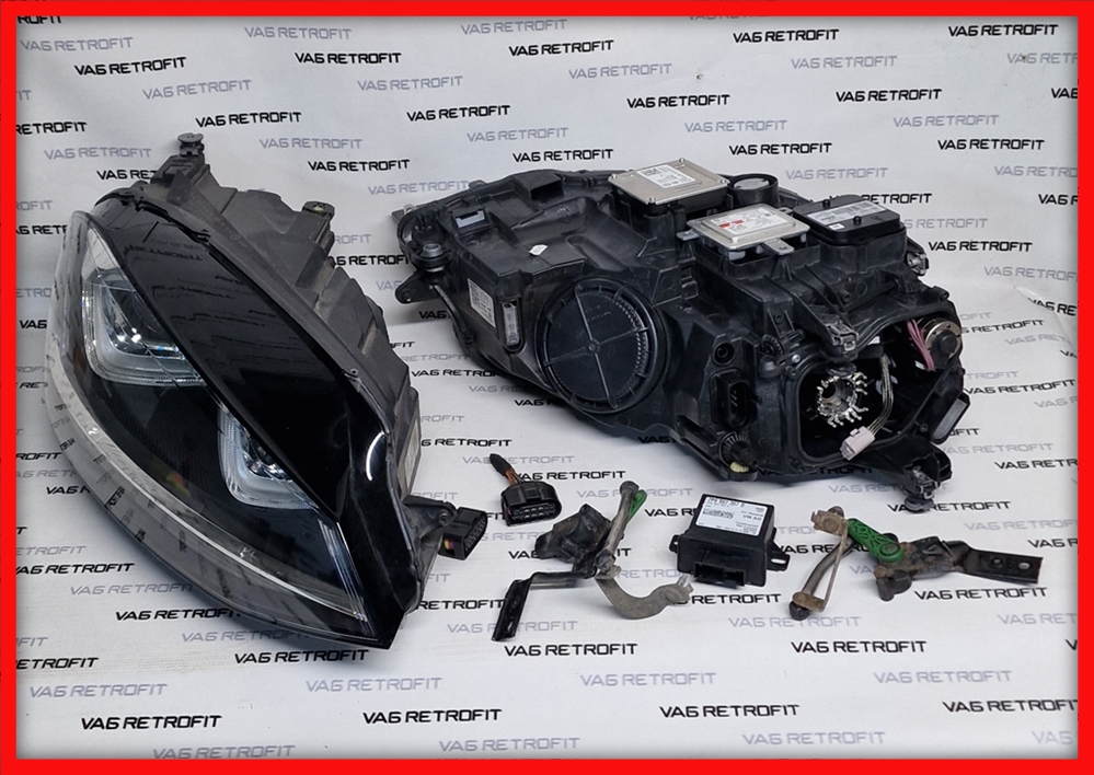 Poza 6 - Faruri LED Xenon Bixenon VW Golf 7 VII Originale 5G1941033 5G1 941 033 5G1941034 5G1 941 034