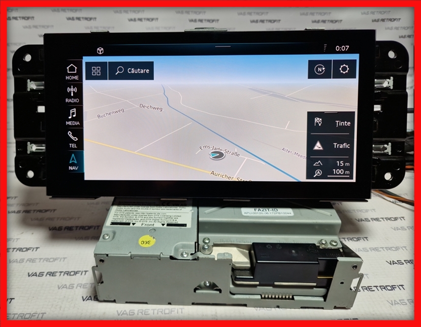 Poza 10 - Navigatie Display Unitate Audi A6 A7 C8 4K Originala 4K1 919 605 4K0 035 063