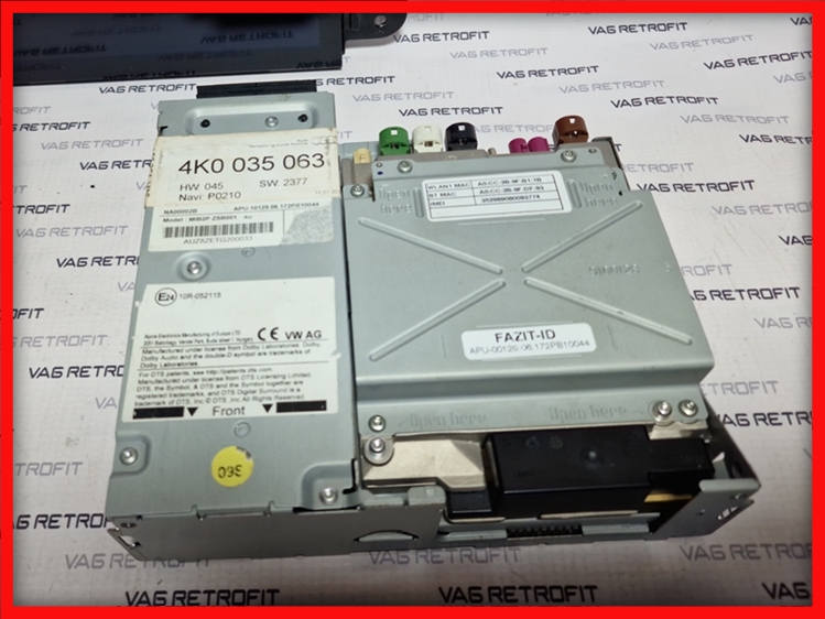 Poza 8 - Navigatie Display Unitate Audi A6 A7 C8 4K Originala 4K1 919 605 4K0 035 063