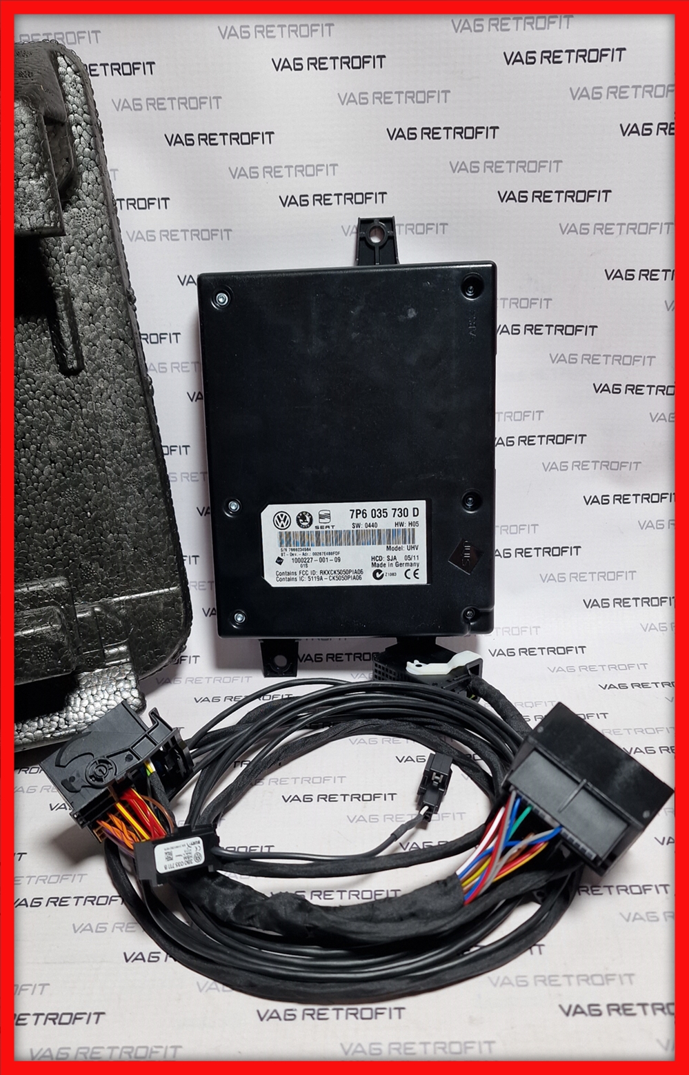 Poza 3 - KIT Activare Bluetooth 7P6035730D 7P6 035 730 D VW SKODA SEAT