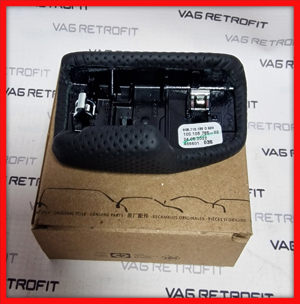 Poza 2 - Capac Nuca Schimbator Piele Perforata Audi Q5 FY 80B713139D / 80B 713 139 D