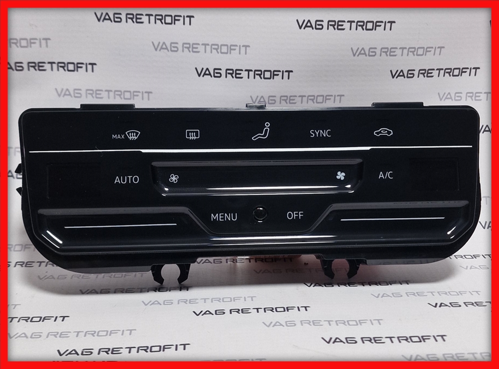 Poza 2 - Panou Clima Climatronic Digital Touch Fara Scaune Incalzite VW Passat Golf Tiguan Skoda