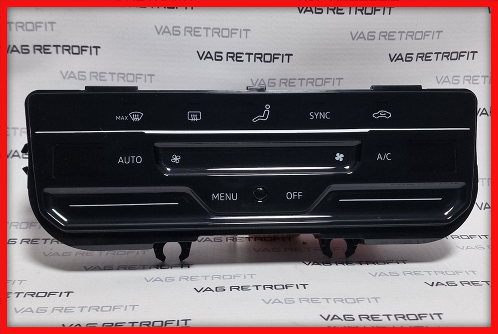 Poza 3 - Panou Clima Climatronic Digital Touch Fara Scaune Incalzite VW Passat Golf Tiguan Skoda