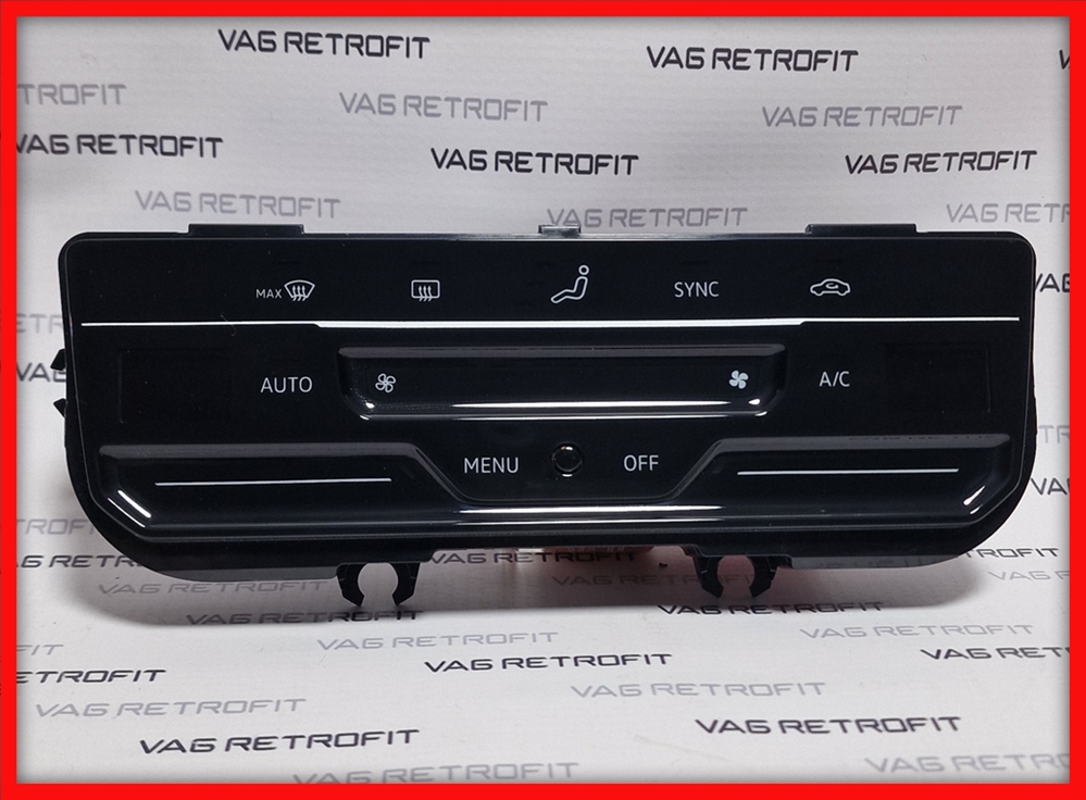 Poza 4 - Panou Clima Climatronic Digital Touch Fara Scaune Incalzite VW Passat Golf Tiguan Skoda
