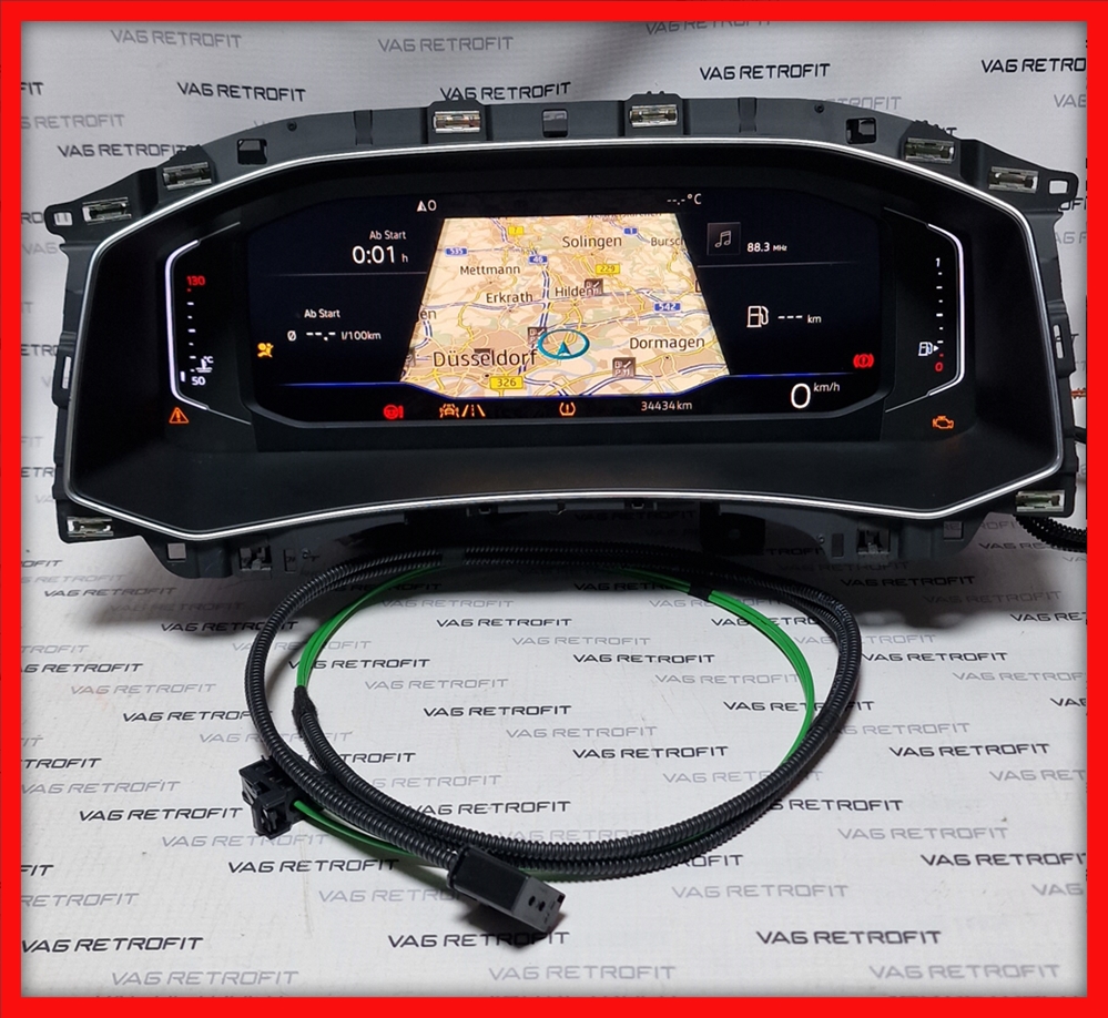 Poza 2 - Virtual Cockpit AID VW T Roc Ceasuri  Bord Digital Ceasuri Plasma 17A920790A