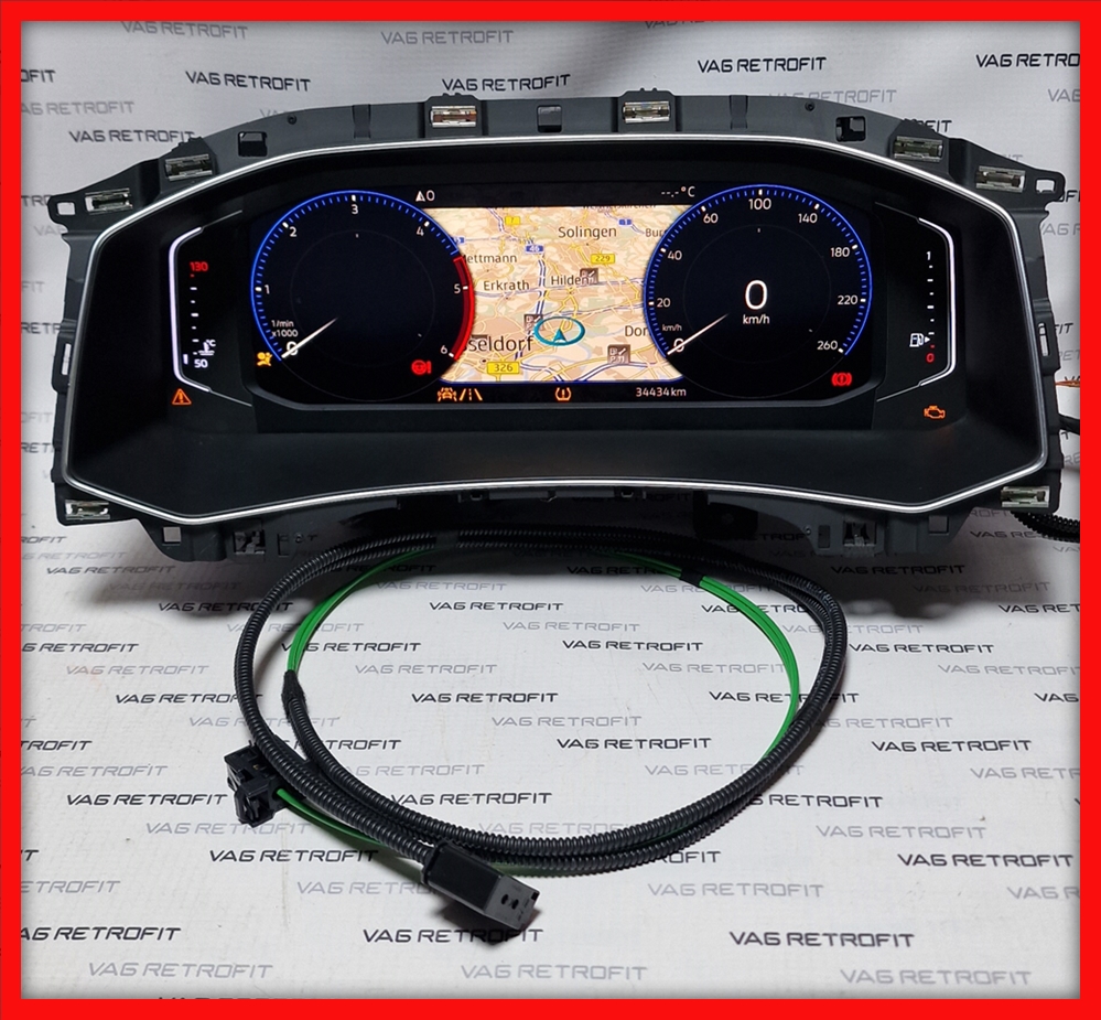 Poza 3 - Virtual Cockpit AID VW T Roc Ceasuri  Bord Digital Ceasuri Plasma 17A920790A