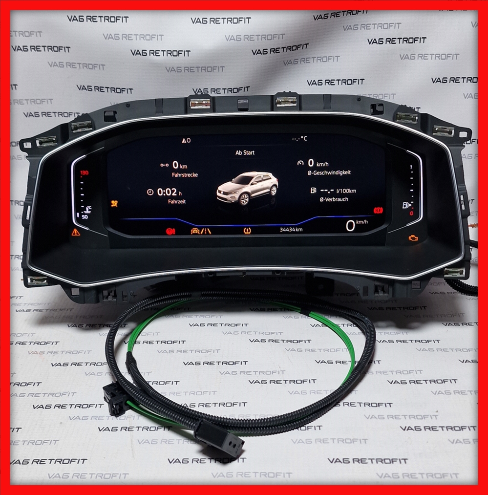 Poza 5 - Virtual Cockpit AID VW T Roc Ceasuri  Bord Digital Ceasuri Plasma 17A920790A