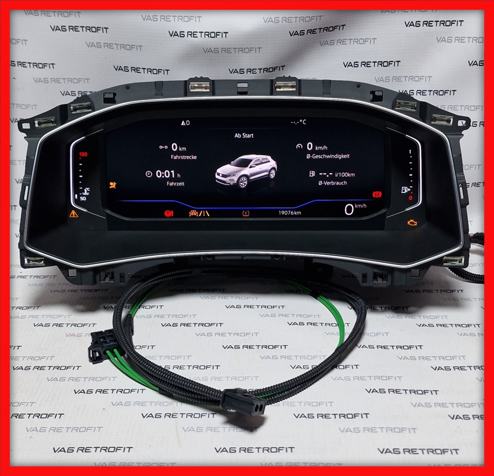 Poza 5 - Ceasuri Virtual Cockpit AID VW T Roc Bord Digital Ceasuri Plasma 17A920790A