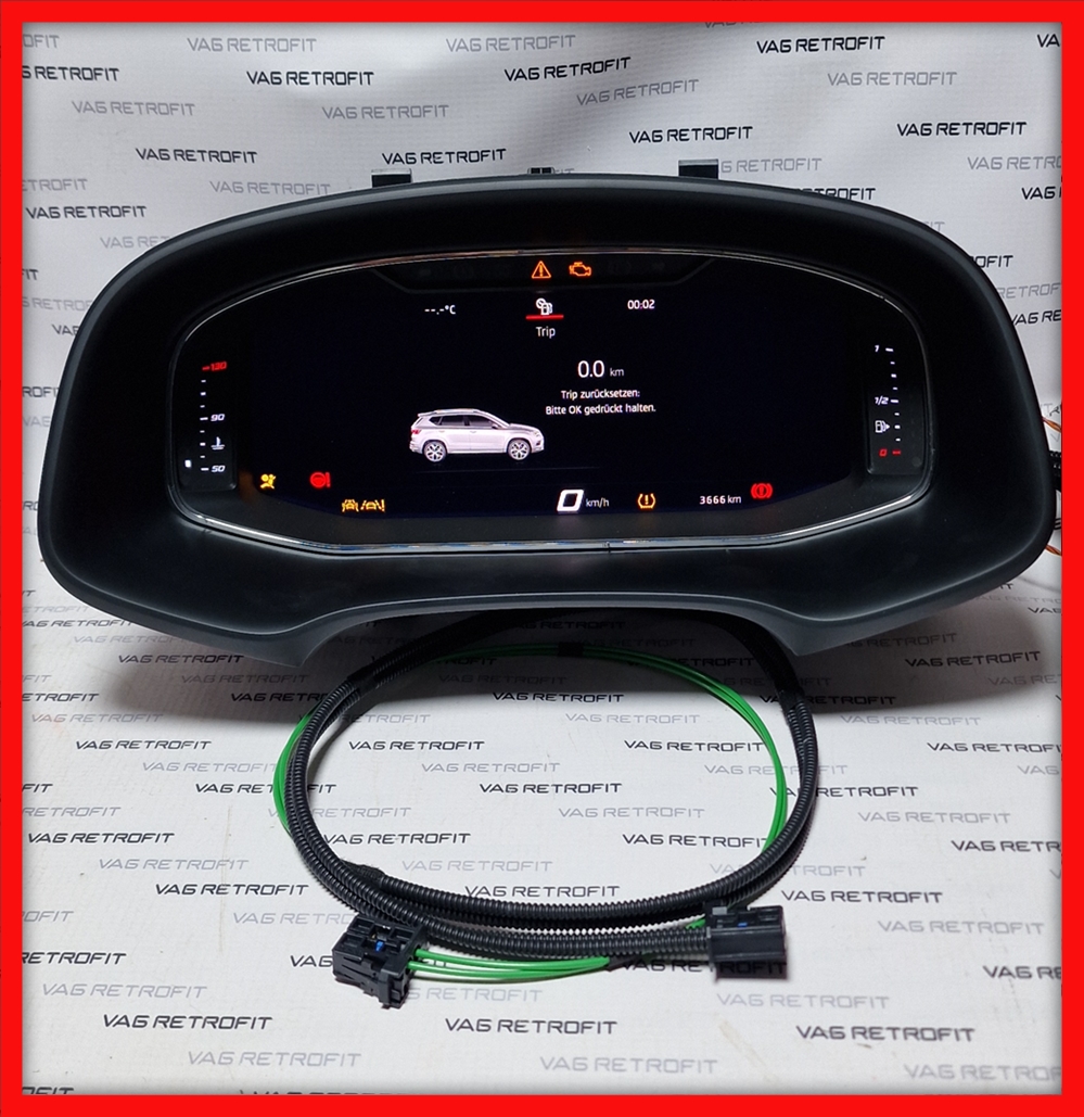 Poza 7 - 5F0920790B 5F0 920 790 B Virtual Cockpit AID Seat Leon 5F Ateca Ceasuri Digitale