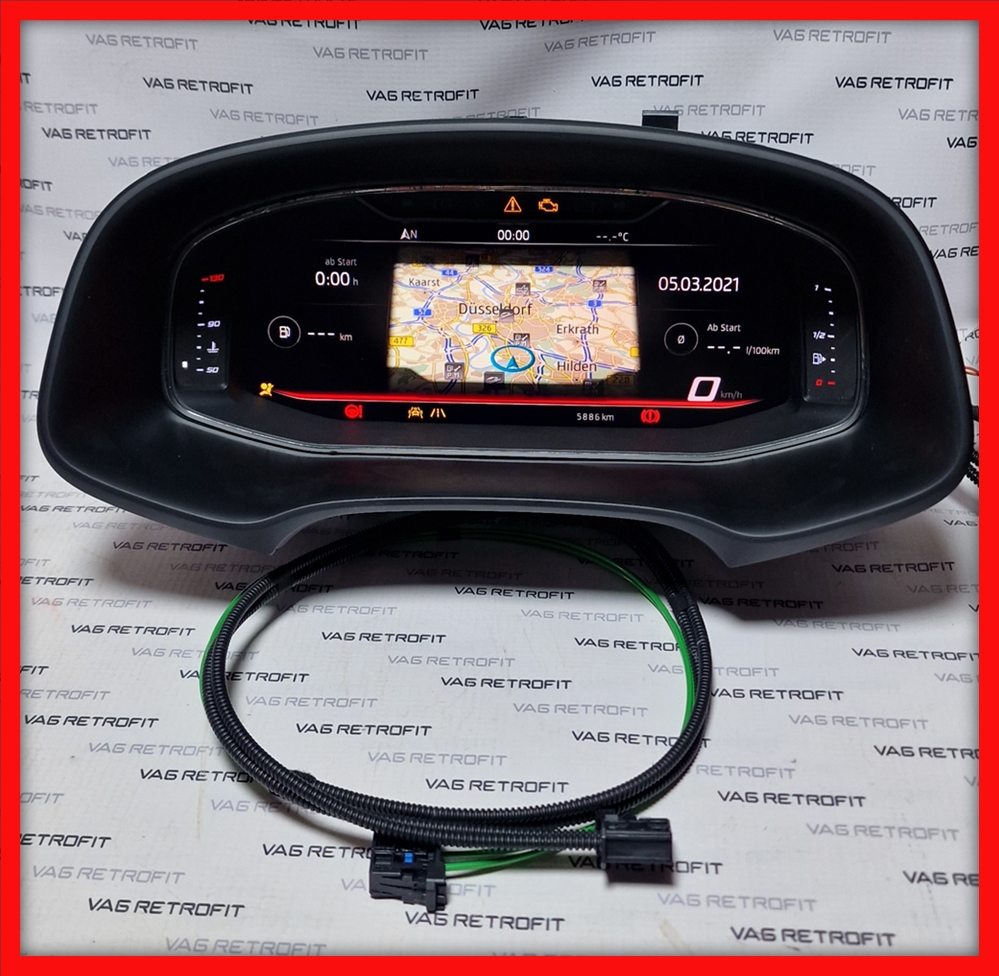 Poza 3 - Bord Digital Seat Leon 5F Ateca Ceasuri Virtual Cockpit AID Ceasuri Plasma 5F0920790