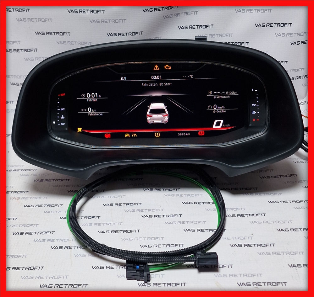 Poza 5 - Bord Digital Seat Leon 5F Ateca Ceasuri Virtual Cockpit AID Ceasuri Plasma 5F0920790