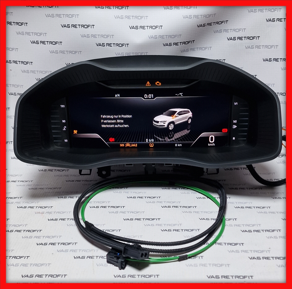 Poza 5 - 565920790C 565 920 790 C Virtual Cockpit AID SKODA Karoq Kodiaq Ceasuri Digitale Poza 5 - 565920790C 565 920 790 C Virtual Cockpit AID SKODA Karoq Kodiaq Ceasuri Digitale