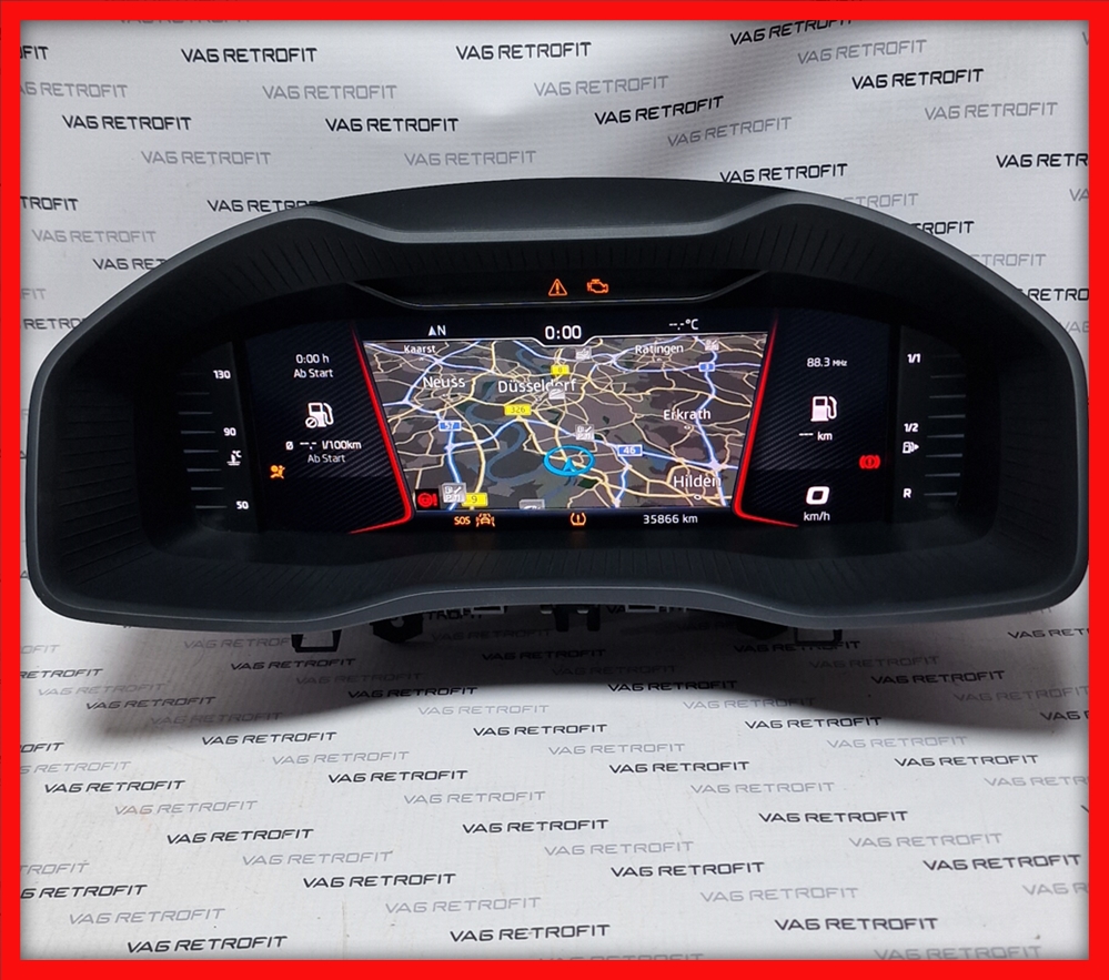 Poza 2 - Ceasuri Bord Digitale SKODA Karoq Kodiaq Virtual Cockpit Bord Digital 565920790C