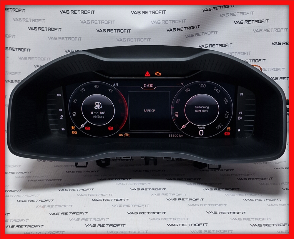 Poza 2 - Ceasuri Bord Digitale SKODA Karoq Kodiaq Virtual Cockpit Bord Digital 565920790C