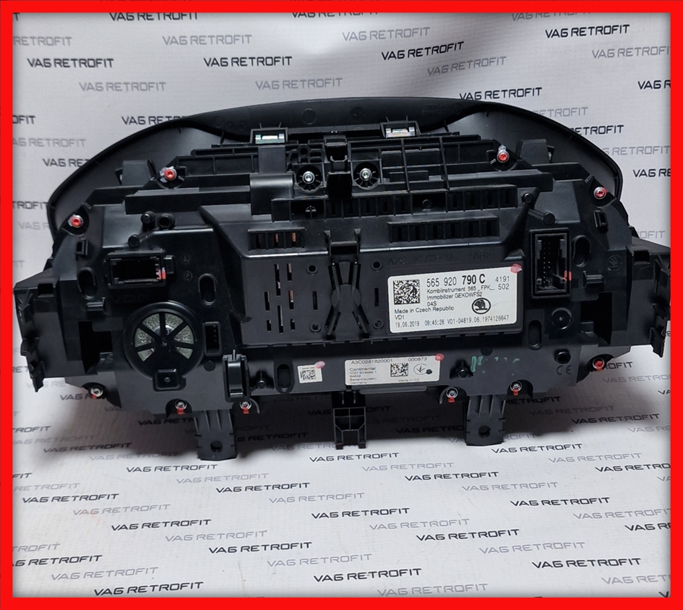 Poza 3 - Ceasuri Bord Digitale SKODA Karoq Kodiaq Virtual Cockpit Bord Digital 565920790C