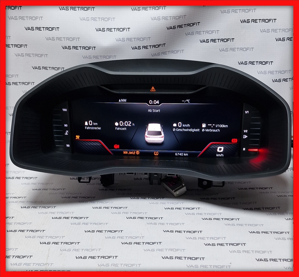 Poza 5 - Ceasuri SKODA Karoq Kodiaq 565920790C 565 920 790 C Bord Digitale