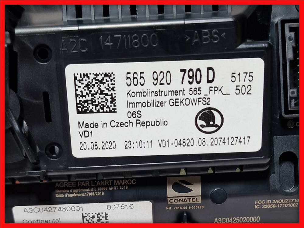 Poza 9 - 565920790D 565 920 790 D Virtual Cockpit AID SKODA Karoq Kodiaq Ceasuri Digitale Poza 9 - 565920790D 565 920 790 D Virtual Cockpit AID SKODA Karoq Kodiaq Ceasuri Digitale