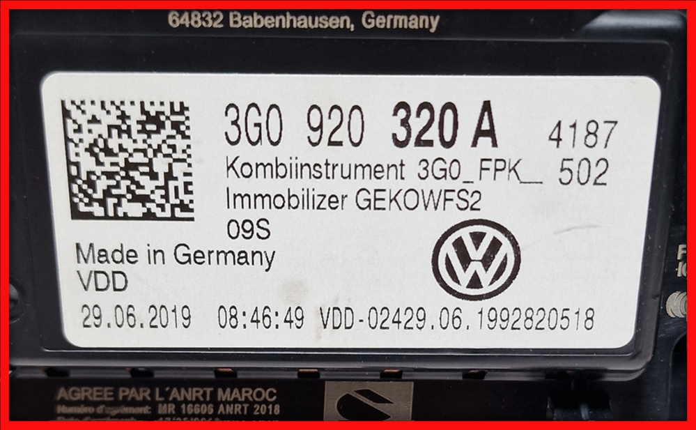 Poza 7 - Ceasuri Digitale VW Passat B8 Facelift 3G0920320A 3G0 920 320 A Bord Plasma Poza 7 - Ceasuri Digitale VW Passat B8 Facelift 3G0920320A 3G0 920 320 A Bord Plasma