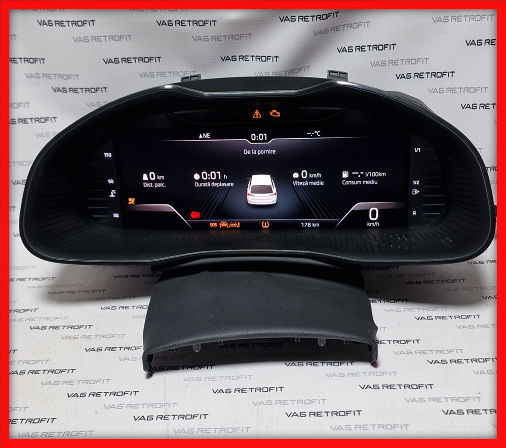 Poza 5 - 654920790A 654 920 790 A Virtual Cockpit AID SKODA Scala Ceasuri Digitale 