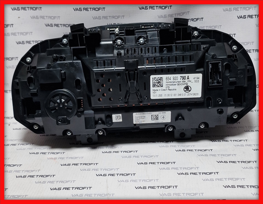 Poza 6 - 654920790A 654 920 790 A Virtual Cockpit AID SKODA Scala Ceasuri Digitale 