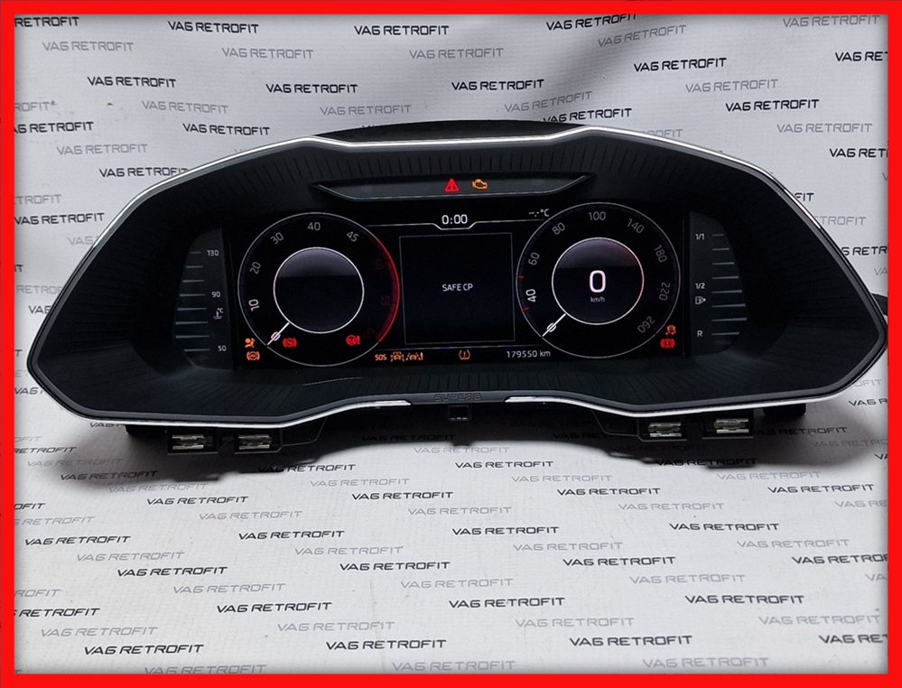 Poza 2 - 3V0920790D 3V0 920 790 D Virtual Cockpit AID SKODA SUPERB 3 Ceasuri Digitale