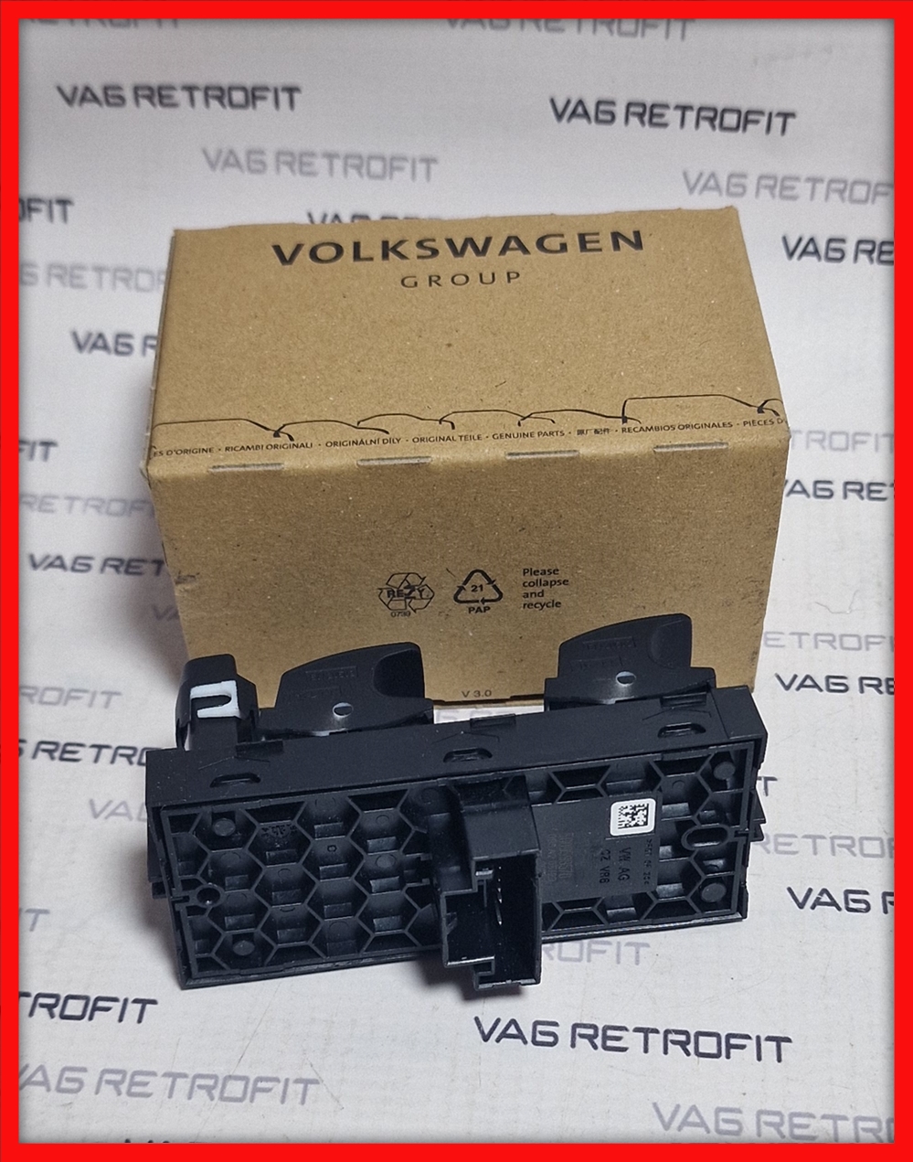 Poza 4 - Consola Geamuri Electrice Fata Spate VW Golf 7 Passat B8 Skoda 5Q0959857D 5Q0 959 857 D