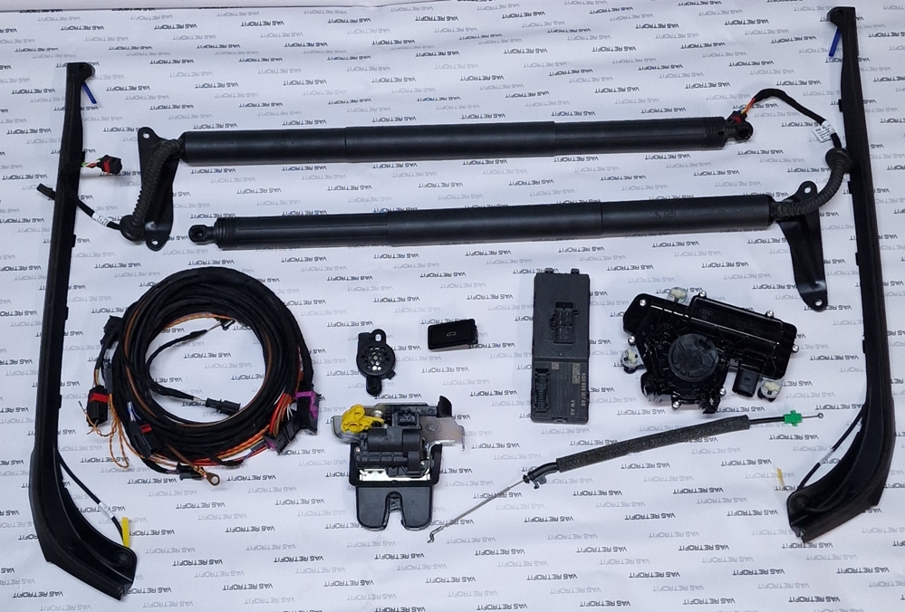 Instalare - Kit Sistem Inchidere Deschidere Automata Din Cheie Portbagaj Electric VW Passat B8 