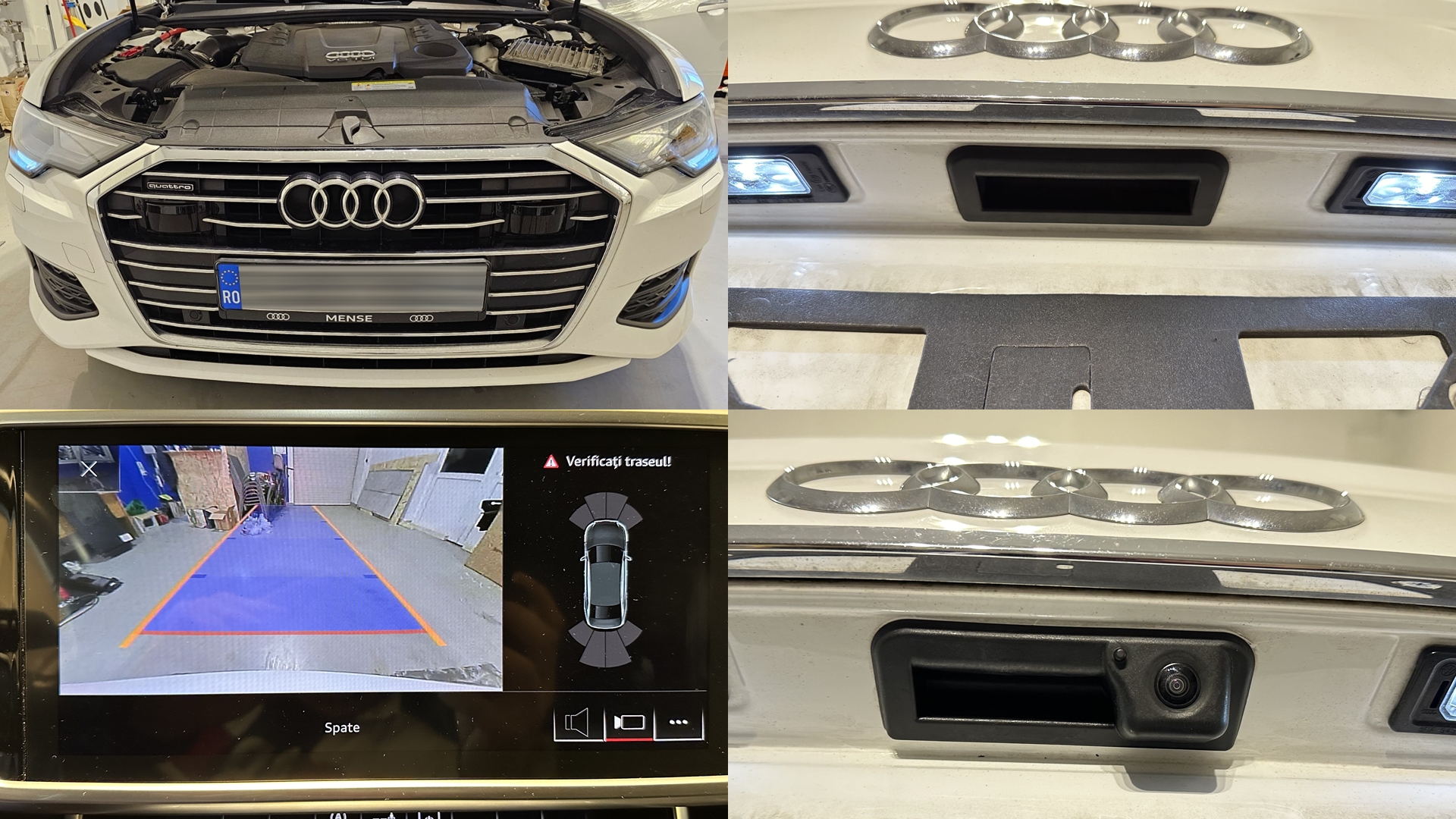 Activare 6 - Audi A6 C8 2019 Instalare Faruri Full Led Matrix HD Stopuri Triple Led Keyless Entry Camera Spate OEM Montare 6 - Audi A6 C8 2019 Instalare Faruri Full Led Matrix HD Stopuri Triple Led Keyless Entry Camera Spate OEM