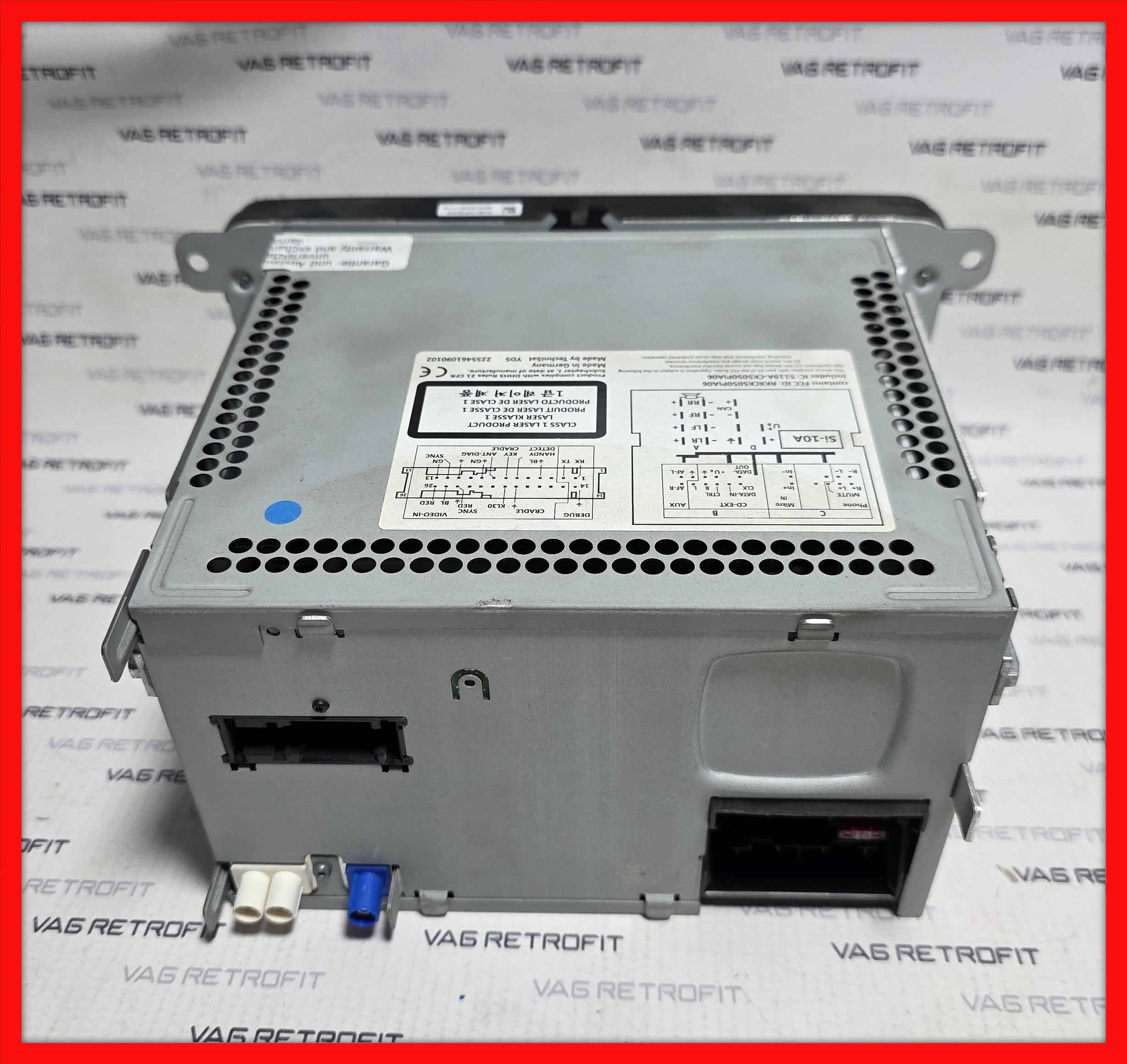 Poza 3 - 3C0035279D Unitate Navigatie Radio Casetofon RNS 315 VW Golf 6 Jetta Passat Tiguan Sharan 3C0 035 279 D