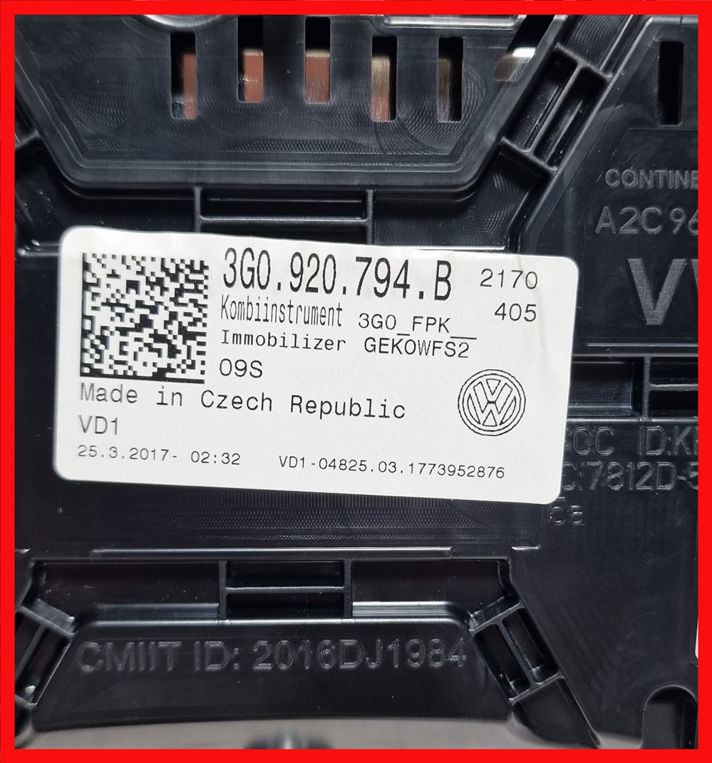 Poza 4 - 3G0920794B 3G0 920 794 B Ceasuri Bord Passat B8 Arteon Hybrid Ceas Bord Digital AID