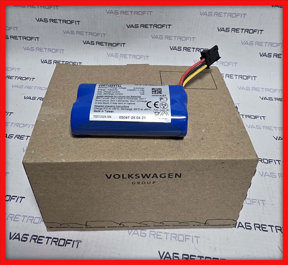 Poza - 4M0907486 Baterie Modul SOS ConBox OCU AUDI A4 A5 A6 A7 A8 Q5 Q7 Q8 Reparatie Modul SOS