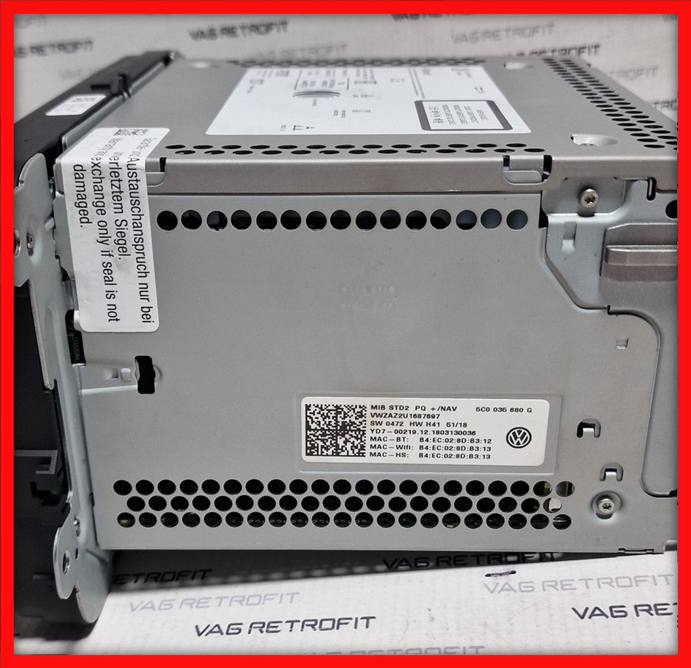 Poza 3 - 5C0035680G 5C0 035 680 G Unitate Navigatie Multimedia MIB2 PQ App Connect Apple Carplay Android Auto 