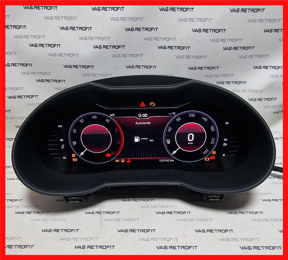 Poza 2 - 5E0920790A 5E0 920 790 A Ceasuri Bord Digitale Skoda Octavia 3 III Ceas Bord Plasma AID