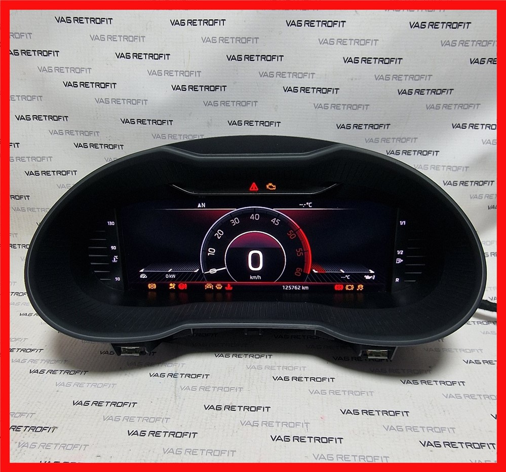 Poza 3 - 5E0920790A 5E0 920 790 A Ceasuri Bord Digitale Skoda Octavia 3 III Ceas Bord Plasma AID