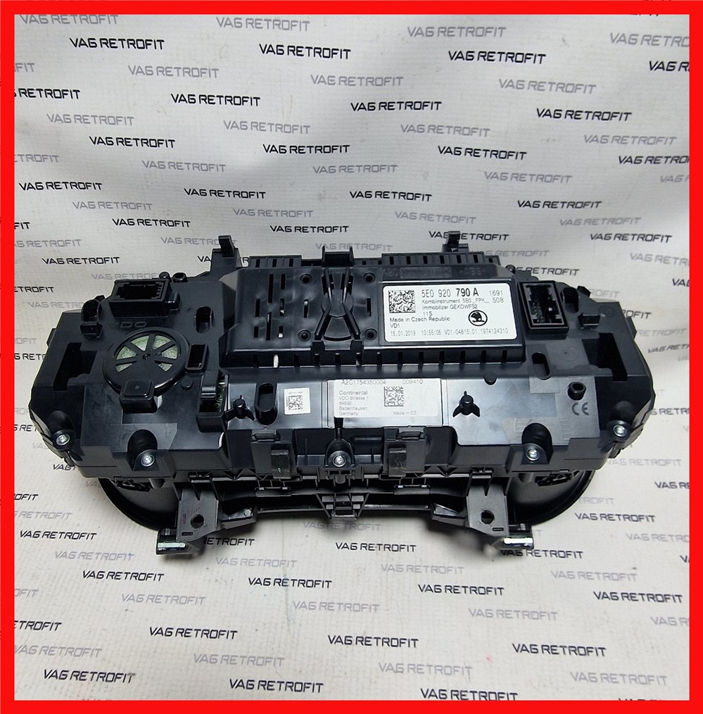 Poza 4 - 5E0920790A 5E0 920 790 A Ceasuri Bord Digitale Skoda Octavia 3 III Ceas Bord Plasma AID
