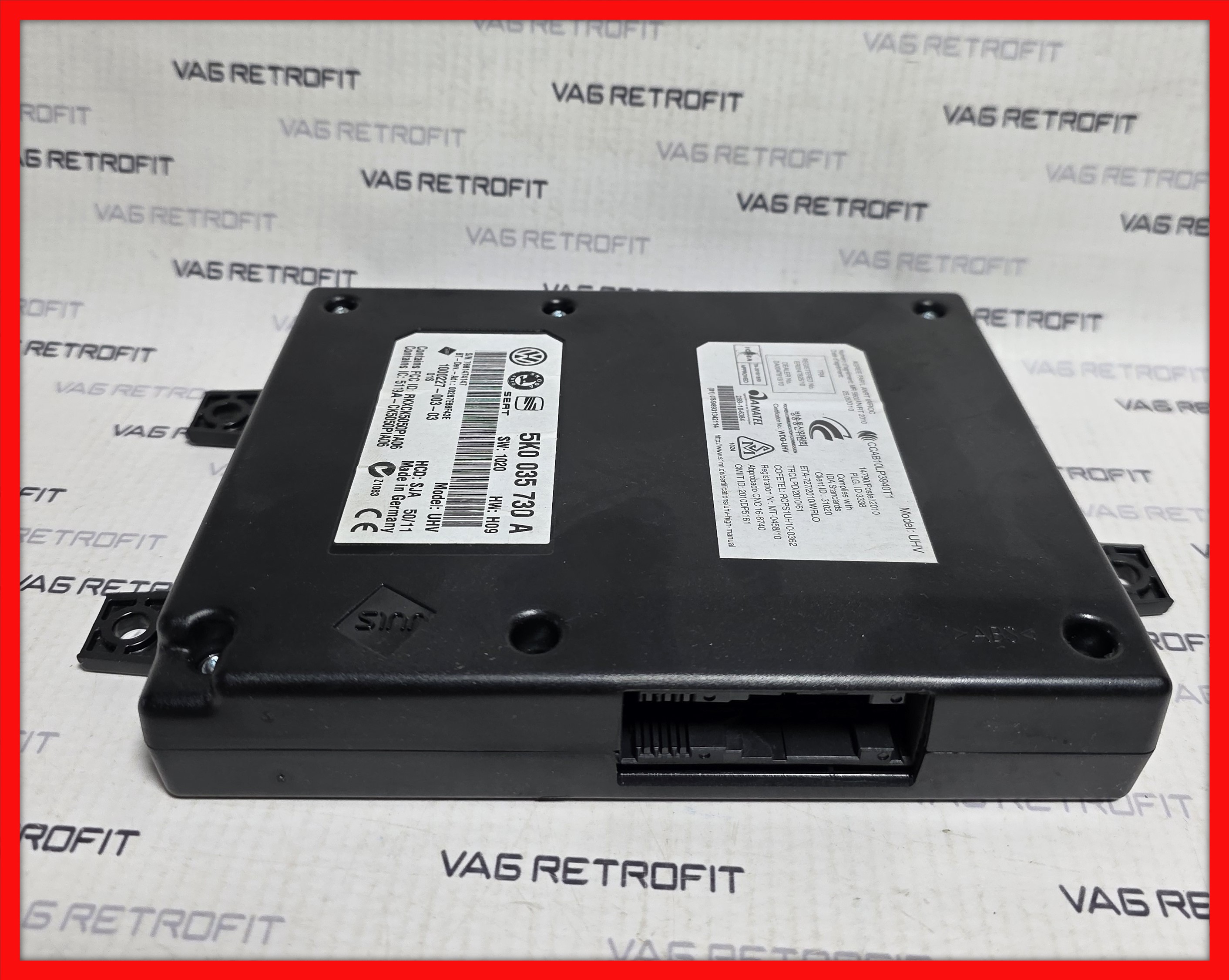 Poza 2 - 5K0035730A Modul Telefon Bluetooth VW Golf Passat Tiguan Touareg Jetta Scirocco 5K0 035 730 A