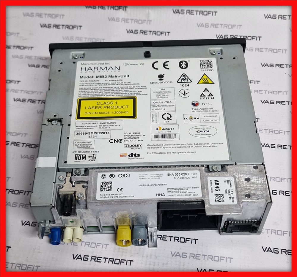 Poza 2 - 5NA035020F Unitate Navigatie VW Discover Pro VW Passat B8 Arteon Tiguan Touran 5NA 035 020 F