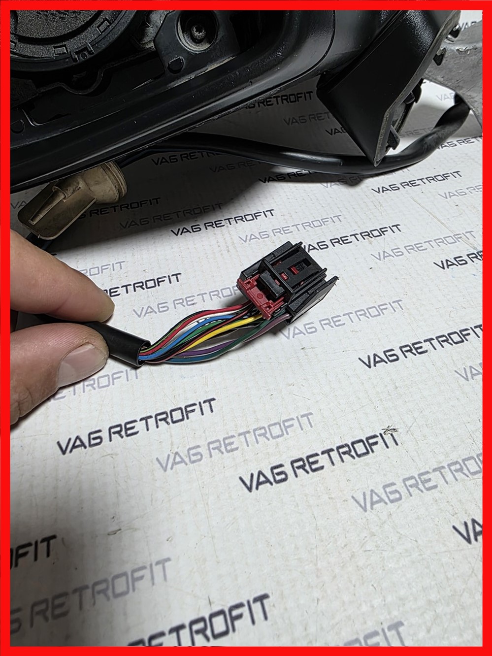 Poza 4 - 5TB857501B 5TB 857 501 B Brat Oglinda Stanga VW Touran Incalzita Rabatabila Electrica
