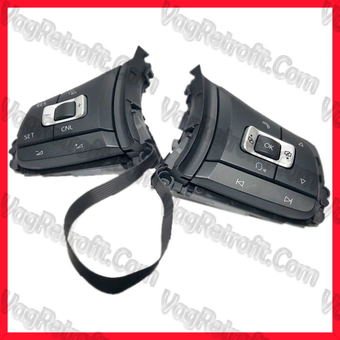 Poza 3 - 6C0959442C / 6C0 959 442 C Set Comenzi Volan VW Polo Scirocco Transporter T6