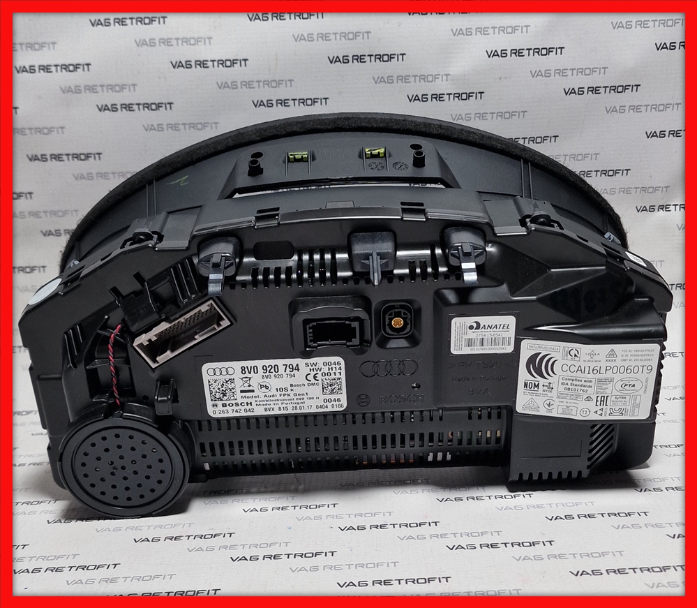Poza 4 - 8V0920794 Ceasuri Bord Digitale Audi A3 8V E Tron Hybrid 8V0 920 794 Virtual Cockpit AID