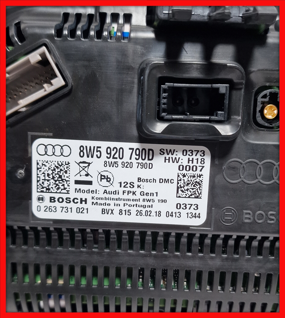 Poza 4 - 8W5920790D 8W5 920 790 D Ceasuri Bord Digitale LED Virtual Cockpit Audi A4 B9 Allroad A5 F5