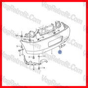 Poza 2 - Capac Cirlig Remorcare Seat Leon Cupra R Seat Toledo Cupra R