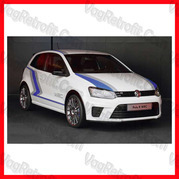 Poza 3 - Grila Radiator Bara Fata R-line VW Polo 6R