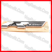Poza 4 - Inscriptie / Emblema R-LINE Aripa Fata Crom / Negru