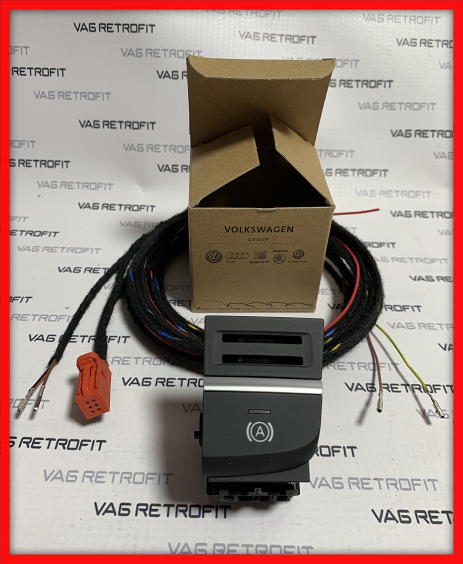 Poza 3 - Buton Auto Hold Audi A3 8V + Cablaj AutoHold Hill Hold Assist Original 