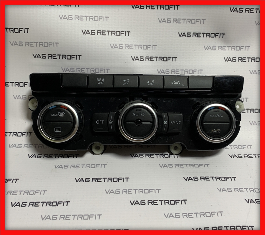 Poza 2 - Panou Clima / Climatronic VW Golf 6 VI VW Passat B6 B7 CC Eos Scirocco Jetta Poza 2 - Panou Clima / Climatronic VW Golf 6 VI VW Passat B6 B7 CC Eos Scirocco Jetta