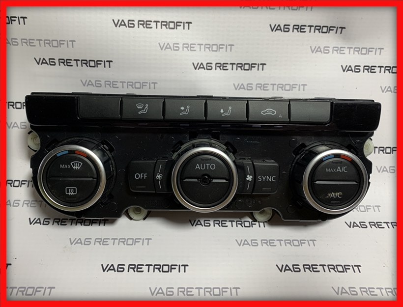 Poza 6 - Panou Clima / Climatronic VW Golf 6 VI VW Passat B6 B7 CC Eos Scirocco Jetta Poza 6 - Panou Clima / Climatronic VW Golf 6 VI VW Passat B6 B7 CC Eos Scirocco Jetta